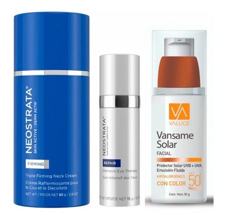 Neostrata Set Skin Active Ojos Cuello Y Protección Solar Cc