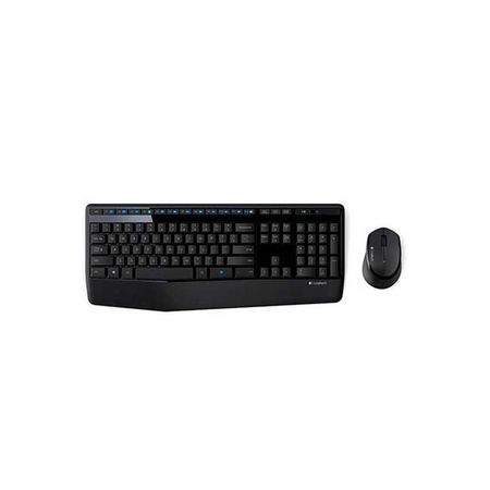 Teclado con Mouse Logitech MK345 Wireless Negro