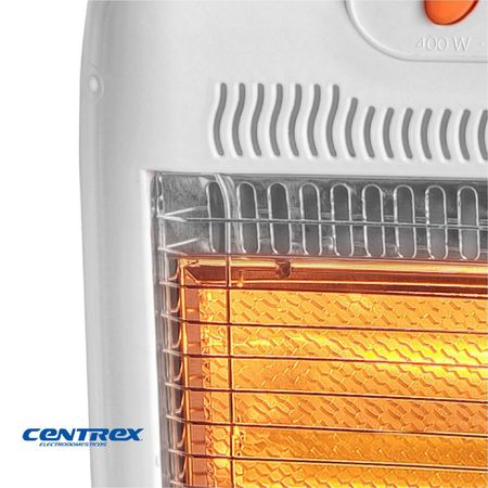 Estufa Halógena Centrex 1200 Con Giro 120 3 Velas 400/800/1200W