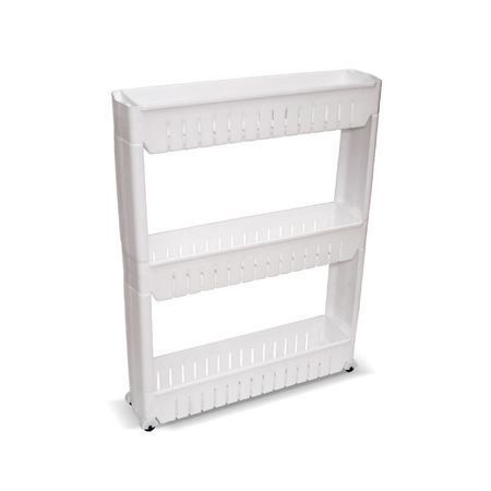 Carro Organizador Slim X3 Canastos C/Ruedas Colombraro Rex