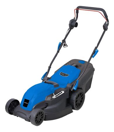 Cortadora De Césped Gamma G4951 Eléctrica 1600w 5 Reg Altura Color Azul