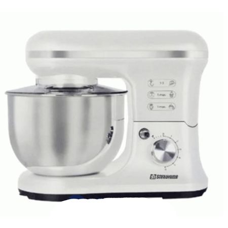 Batidora De Pie Planetaria Steel Home 1200 Watts Sh-br1200b Blanca