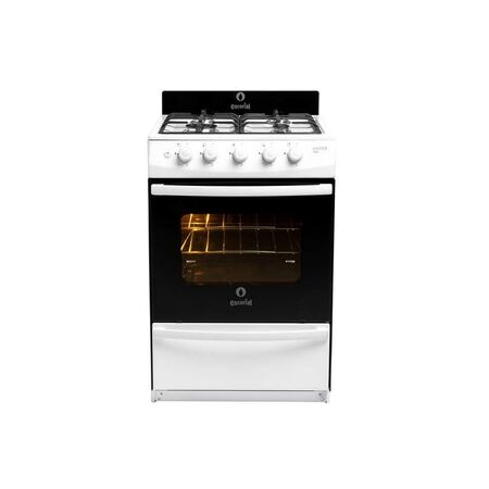COCINA ESCORIAL MASTER STYLE BLANCA CON LUZ Y ENCENDIDO ELECRTRICO