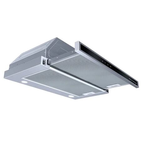 Campana Extraible Dalton 60cm Inoxidable 575 m3/h Digital Luz 3 Velocidades KLANT