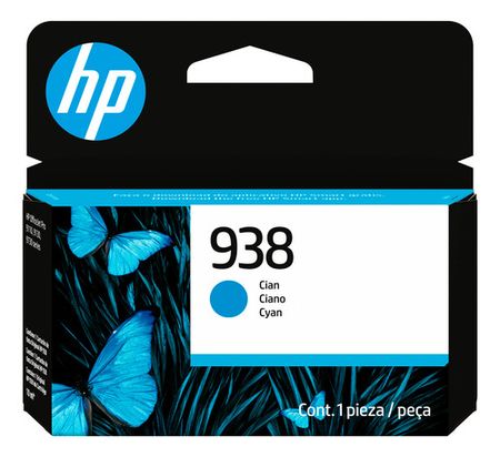 Cartucho De Tinta Cian Original Hp 938 Officejet Pro 9120
