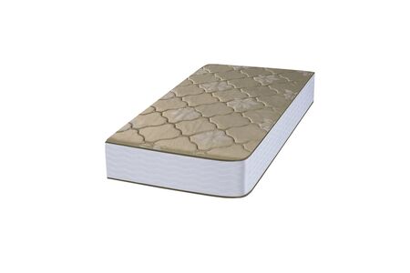 Colchon Inducol Numa 1 Plaza y Media 90x190x19 de Espuma y Jackard Matelasseado