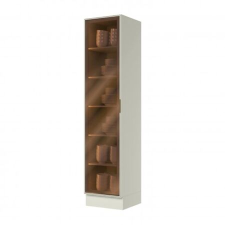 Despensero Henn C666-133 50cm Puerta de Vidrio Arena