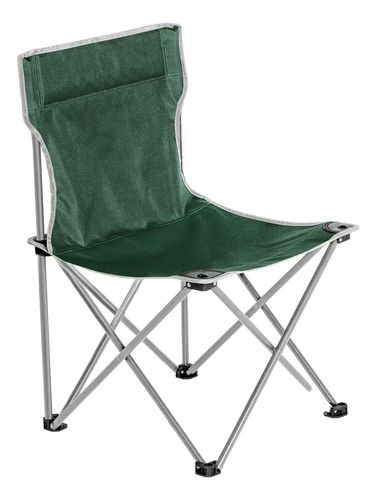 Silla Director Plegable Camping North Pak 7844 Verde - Vista 7