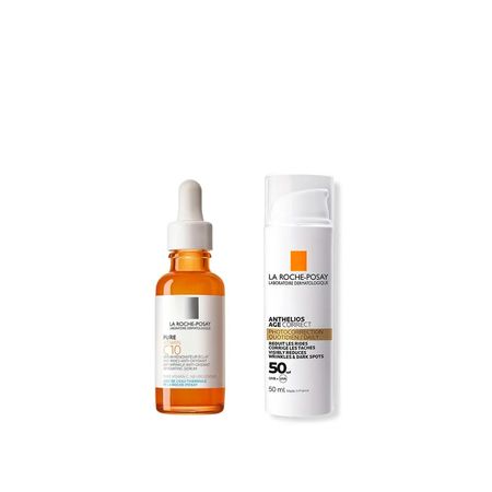 Set Pure Vitamin C10+Anthelios Age Correct La Roche Posay