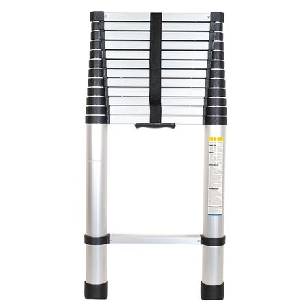 Escalera Telescópica Gadnic De Aluminio Extensible 5 Metros  