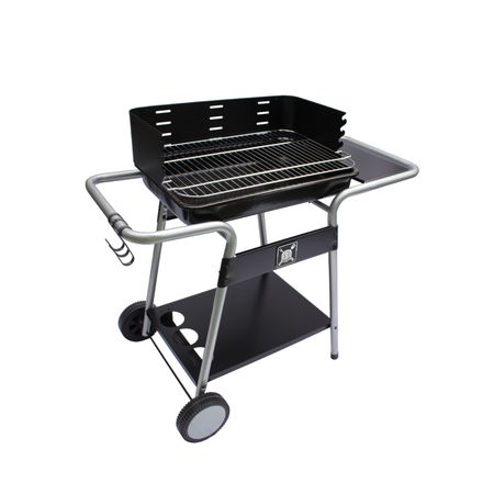 Parrilla Movil A Carbon Bbq Grill Xs-1 Con Portavasos