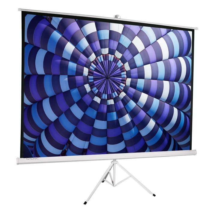 Pantalla Proyector Gadnic 100" + Tripode - Vista 7