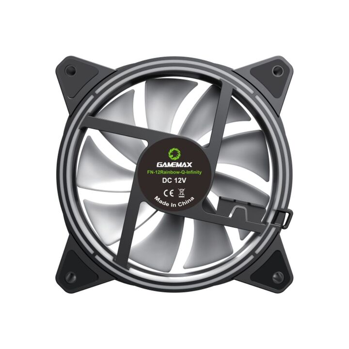 Fan Gamemax Para Gabinete 120mm ARGB FN-12RAINBOW-QI - Vista 5
