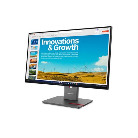 Monitor 24 Lenovo P24QD40 Con Docking Negro