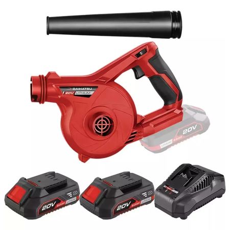 Sopladora Aspiradora 20v Daihatsu/ 2 Baterias 2.0ah Cargador