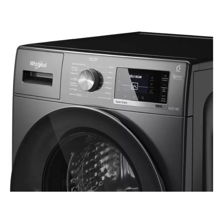 LAVASECA WHIRLPOOL 9.5KG LAV- 6KG SEC 1400RPM INVERTER WNC95 GRIS OSCURO