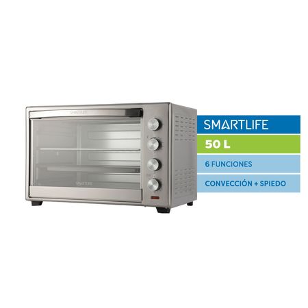 HORNO ELECTRICO SMARTLIFE 50 LT C/SPIEDO (SL-TOR050)