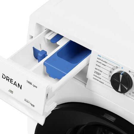 Lavarropas Carga Frontal Inverter 7,5 Kg Blanco Drean - LFDR0710ISB0
