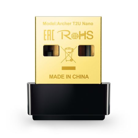 Placa Red WiFi USB Tp-Link Archer T2U Nano P.RedW AC600 Dual Band