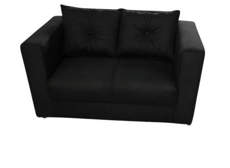Sillon Yostin dos cuerpos color Negro
