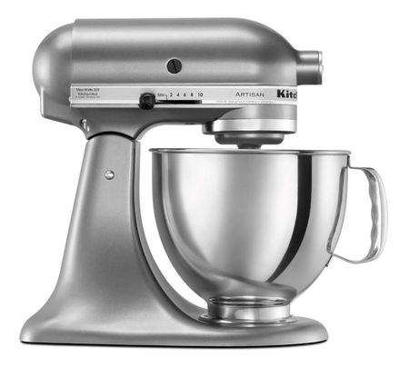 Batidora Kitchenaid Artisan Plateada 4.8 Lts - RKSM150PSRCU