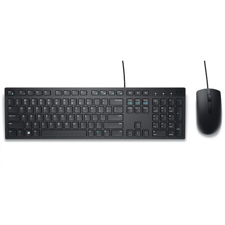 Teclado con Mouse Dell KM300C Latino Negro
