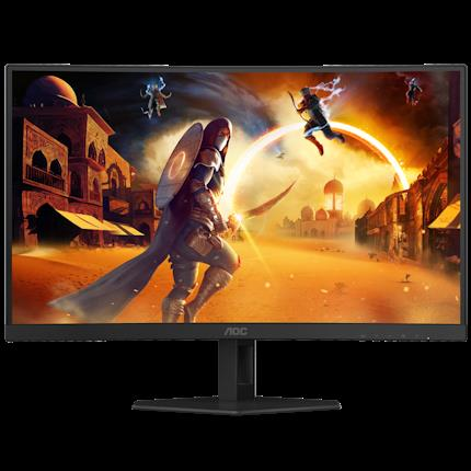 MONITOR GAMER AGON By AOC C27G4ZXE - LED 27" 280 HZ, NEGRO,CURVO, 1920x1080, 0,3 MS - Vista 1