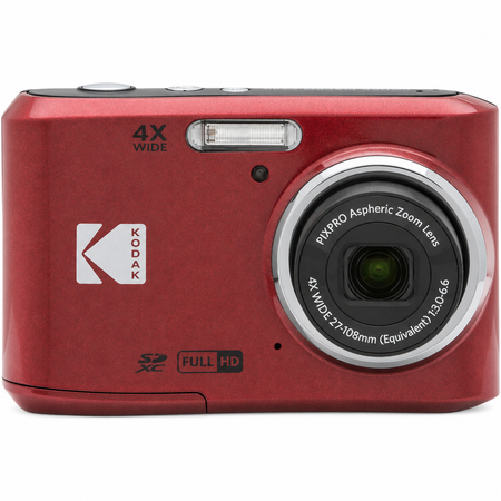 Camara Kodak PIXPRO FZ45 - Camara Digital 16 MP con Zoom Optico 4x y Video Full HD Red