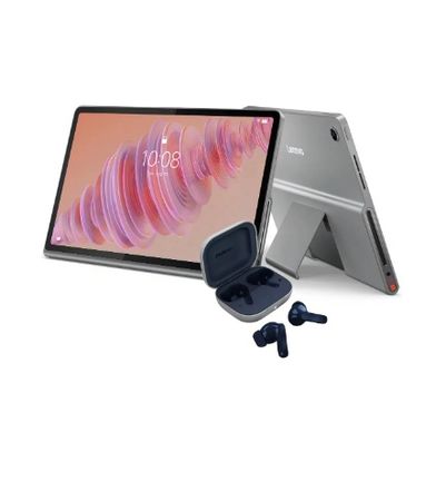 Tablet Lenovo Tab Plus 11.5 8gb 128gb + Moto Buds + Funda Gr Gris