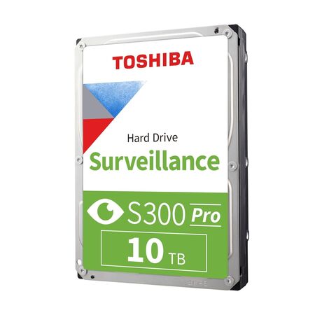 Disco Rigido HDD Toshiba S300 Pro Surveillance 10TB 3.5" SATA 7,200 rpm MD10ADA10TV