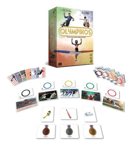 Olympikos Juego de Mesa para Adivinar Deportes y Desafiar tus Conocimientos