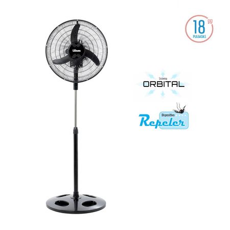 VENTILADOR LILIANA 18" PIE ORBITAL (VPRN18)