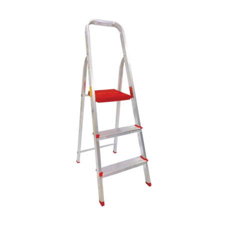 Escalera Domestica de Aluminio Alpaca 2 Escalones ALP-ESC0062