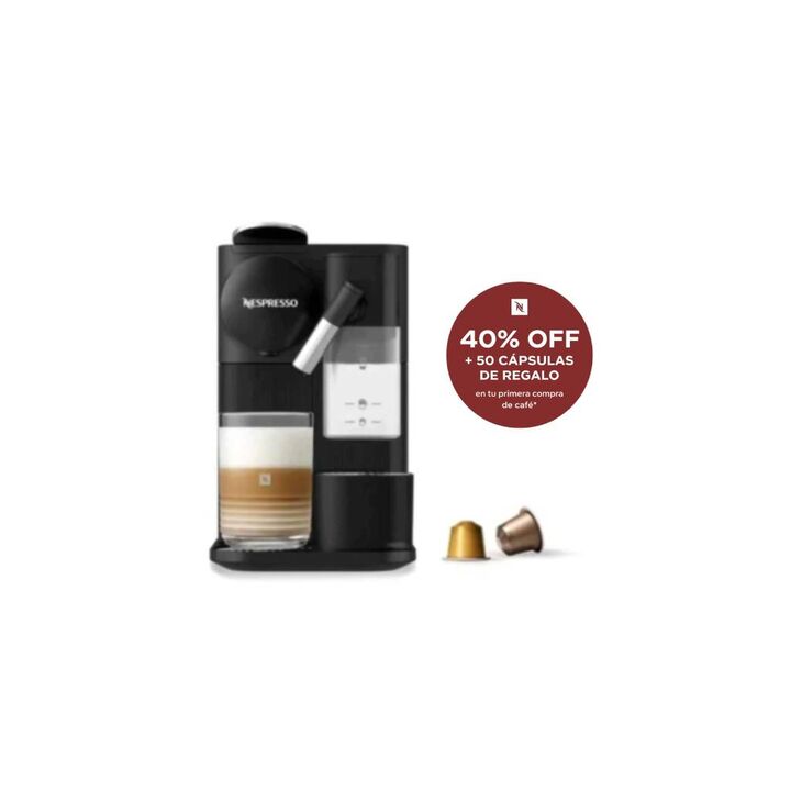 Cafetera Nespresso Lattissima One Evo Negra F121-AR-BK-NE - Vista 1