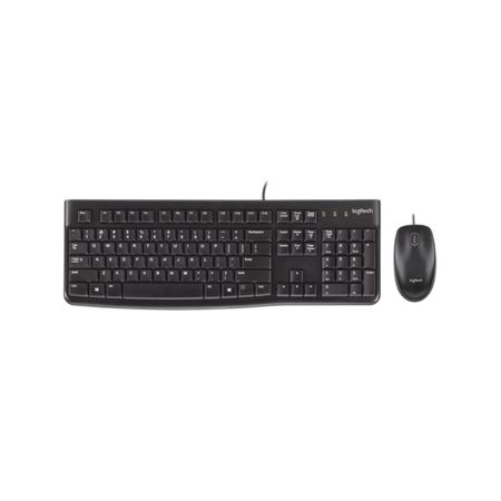 TECLADO Y MOUSE LOGITECH MK120 USB NEGRO (920-004428)