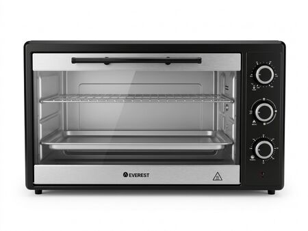 Horno Eléctrico Everest 60lts 2000w negro