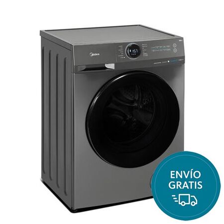 Lavarropas Carga Frontal 8k 1400rpm Titanium Inverter Midea