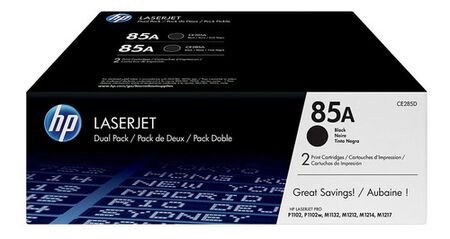 Pack x 2 Toner Hp 85a Ce285ad Negro Original P1102 M1132