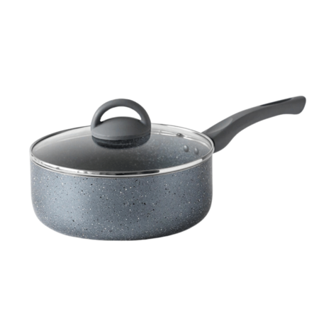 Cacerola Feuer c/Mango Antiadherente Jena 22 cm Inducción Gris 100767