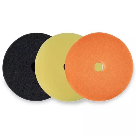 Einhell Accesorios para automovil Juego de 3 almohadillas de pulido, Ø 125 mm