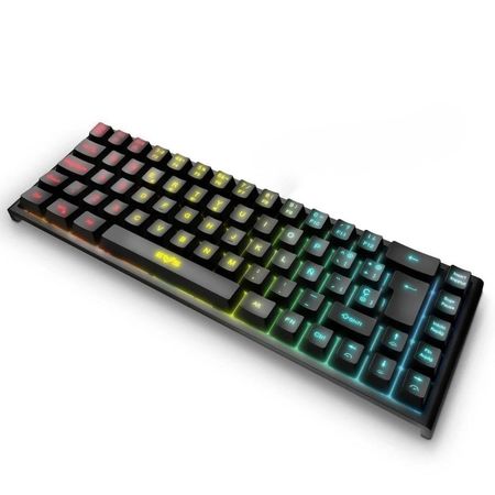 Teclado gamer Energy Sistem ESG K4 KOMPACT Inalámbrico led - Negro