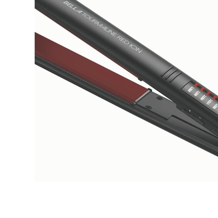 Planchita de cabello Gama Bella Tourmaline Red Ion - Vista 2