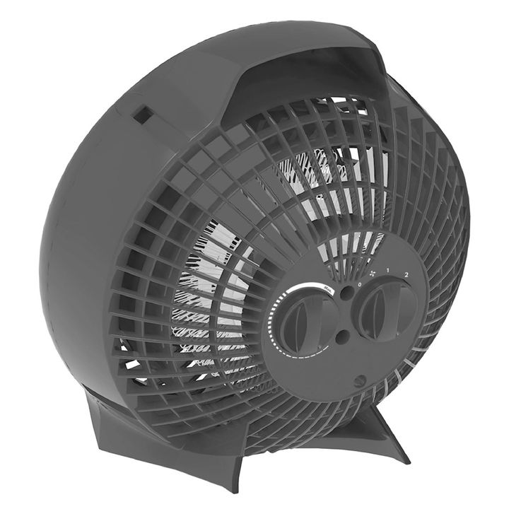 CALOVENTOR LILIANA CFH420 COMPACTSUN 2000 WTS 2 VELOCIDADES NEGRO - Vista 2