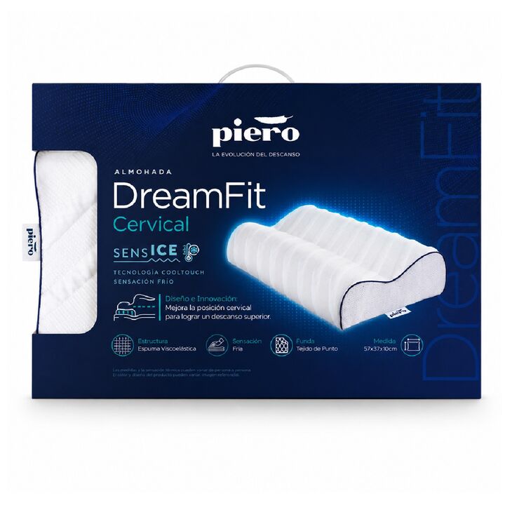 Almohada Piero Visco Cervical 57x37 - Vista 2