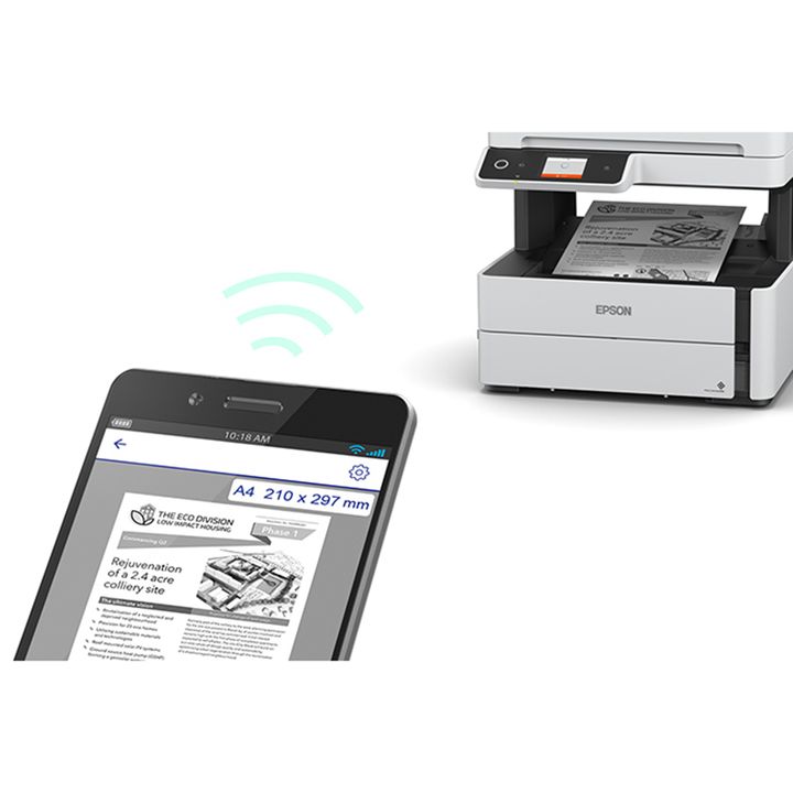 Impresora Multifuncional Epson EcoTank M3170 Wifi Fax - Vista 4