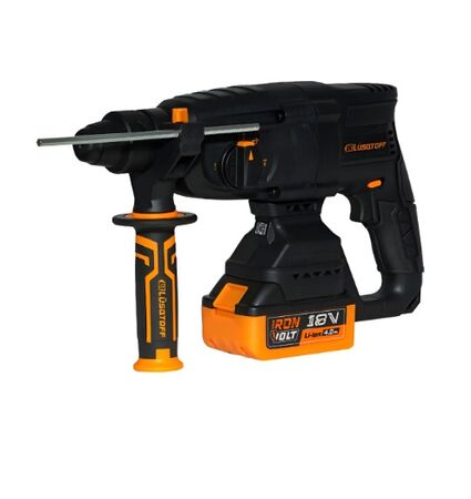 Rotomartillo A Bateria Brushless Lusqtoff Rml4450-9bk + Kit Negro