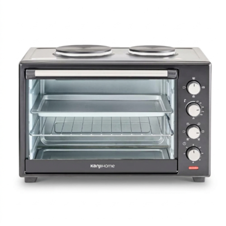 Horno Kanji Home KJH-HE600013600RAC 60 Litros 2000W Anafe Doble