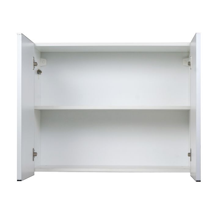 Alacena de 2 Puertas de 80 CM Blanco Aluminio - Vista 2