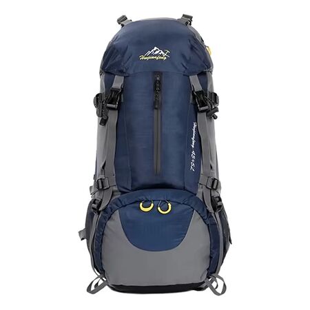Mochila Trekking Mochilero Weikani Nuptse Campamento  Azul Liso