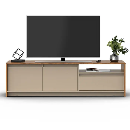 RACK TV C/2P 1 CAJ RCN180 NOGAL/GR DIELFE